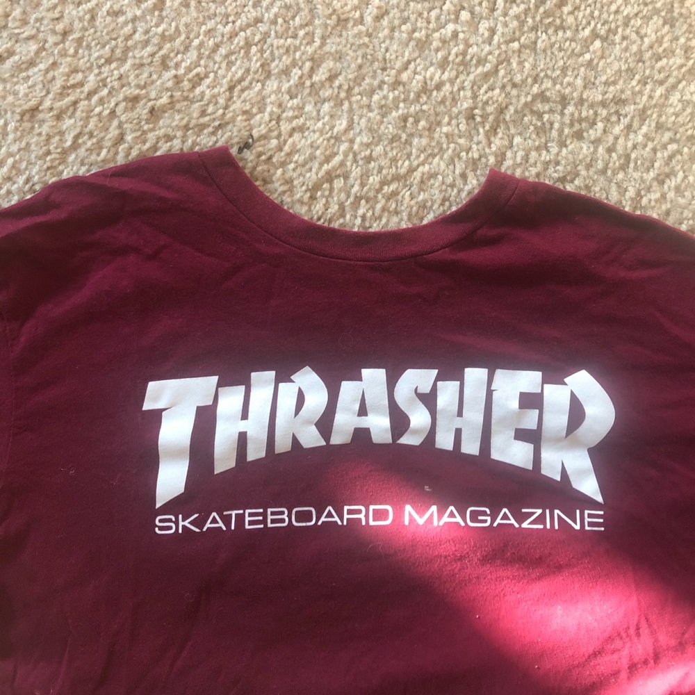 thrasher tee shirt
